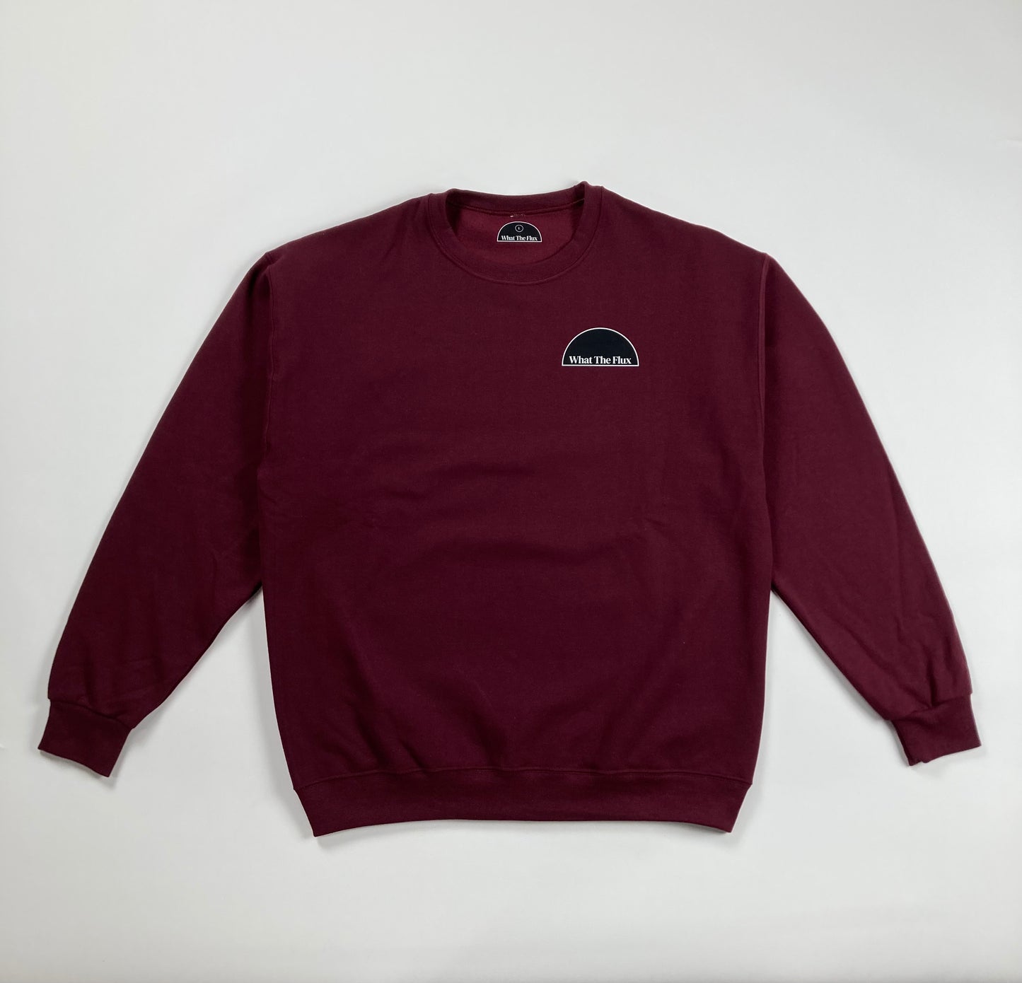 What The Flux Logo Crewneck